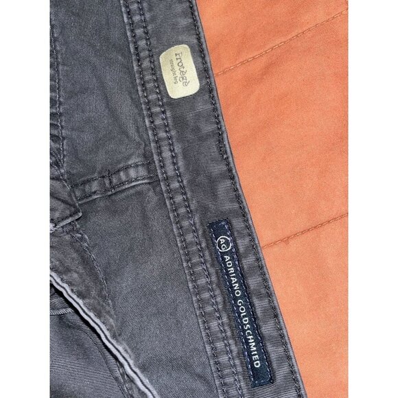 Adriano Goldschmied Black The Protege Straight Bermuda  Cutoff Shorts Mens Size - Picture 3 of 10